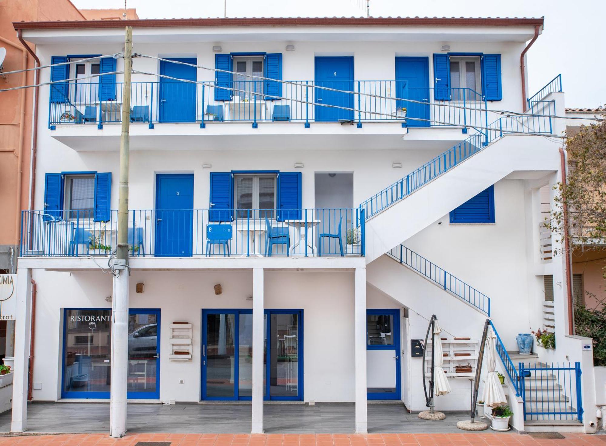 Bed & Blu Otel La Caletta Dış mekan fotoğraf